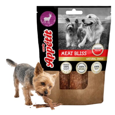 Comfy Appetit Meat Bliss Sarna 100G Mięsne Paski Naturalny Przysmak