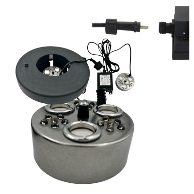 Zamgławiacz 3 Membranowy HSB H-318 GENERATOR MGŁY 3x350ml/h + PŁYWAK