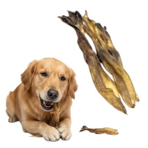 ideaPet Naturalny Przysmak Gryzak dla Psa Ucho Królicze 10szt.