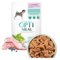 OptiMeal Premium Saszetka Karma Mokra dla Psów Królik z Jagodami 100g