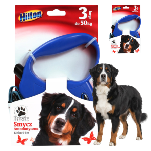 HILTON 3 SMYCZ 5M LINKA DLA PSA DO 50KG NIEBIESKA