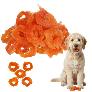 Soft Chicken Ring Miękkie Smaczki dla Psa Krążki z Kurczaka 500g