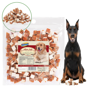 Kanapki Przysmak Miękkie Smaczki dla Psa Królik z Rybą 500g