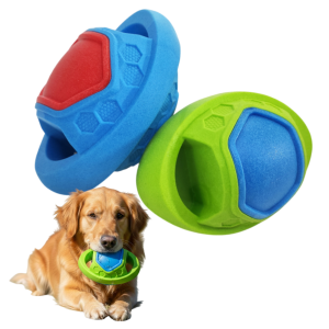 HILTON WATER RUGBY 9cm Pływająca Zabawka Dla Psa z Piszczałką