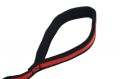 Smycz dla psa L-BUNGEE-RED,rozciągliwa 120-180cm Czerwona