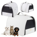 Amiplay Transporter dla Zwierząt TORBA New York Transportowa dla Psa Kota L 45x29x28cm Biała