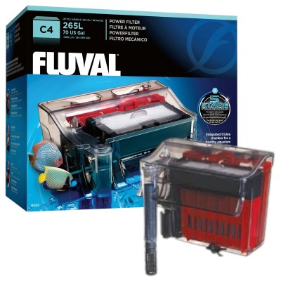 FLUVAL C4 Filtr Kaskadowy Przelewowy Do Akwarium 265l 1000l/h
