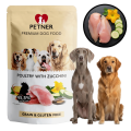 PETNER Wysokomięsna Karma Mokra DRÓB Z CUKINIĄ 95,5% Mięsa 500g