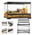 Exo Terra Terrarium Pro S Niskie Szklane 45X45X30 CM Dla Gadów Jaszczurki