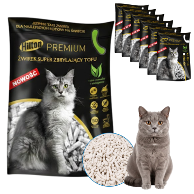 Żwir dla Kota Hilton TOFU