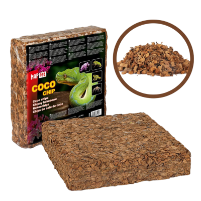 Podłoże do Terrarium - Wióry Kokosowe 1,5cm COCO CHIP Chipsy Kokosowe 2kg