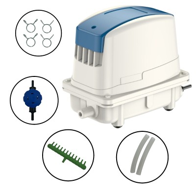 SunSun CXP-60 Membranowa Pompa Powietrzna Napowietrzacz Natleniacz 70l/min 30W