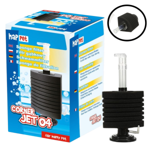HAPPET FILTR GĄBKOWY CORNER JET 04 narożny do 350L