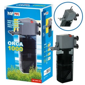 Happet ORCA 1000 FILTR Wewnętrzny do akwarium 500l 1000l/h 15W
