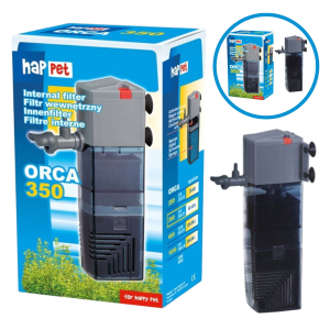 Happet ORCA 350 FILTR Wewnętrzny do akwarium 120l 350l/h 4W