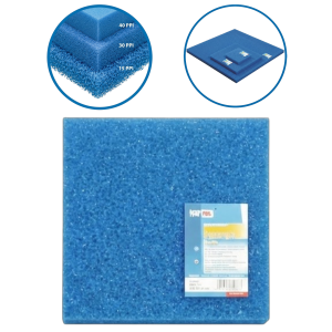 HAPPET Uniwersalna Bio-gąbka do filtra drobnoziarnista 50x50x5cm 40ppi