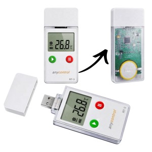 Ringder RT-3 Rejestrator Temperatury USB Monitoruje i Zapisuje Odczytaną Temperaturę