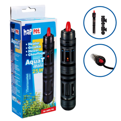 Grzałka do akwarium AquaT mini 25W 10-25l