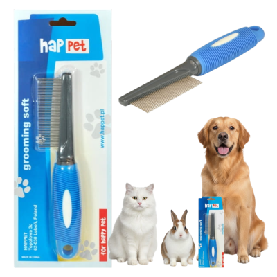 Grzebień Gęsty SOFT z Wygodną Rączką 21cm GS19