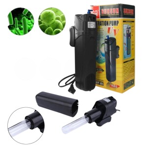 SunSun JUP-01 Filtr Wewnętrzny 800l/h z Wbudowaną Lampą UV-C 9W