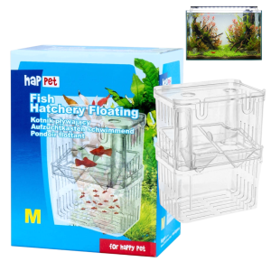 Happet Kotnik plastikowy dla Ryb rozm. M 10x7x13cm