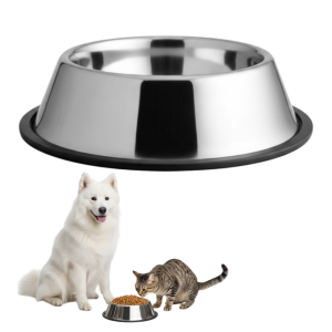 Miska Nierdzewna Antypoślizgowa 0,7L 17cm dla Psa Kota