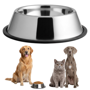 Miska Nierdzewna Antypoślizgowa 1,5L 22cm dla Psa