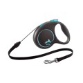 Flexi Automatyczna Smycz Dla Psa Black Design Linka S 5M Blue