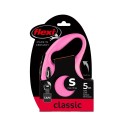 Flexi Automatyczna Smycz New Classic S Taśma 5M Różowa