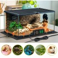 AquosTerra Mata PVC Grzejna Grzewcza z Termostatem i Timerem 53W 30x57cm