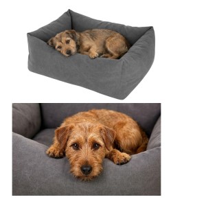 Kerbl Lucca Wygodne i Wytrzymałe Legowisko Dla Psa Średniej Wielkości Terrier Spaniel 60X70CM