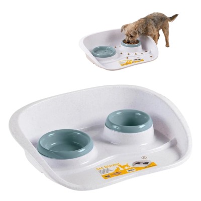 Miska Z Podstawką Kerbl 1x300ml 1x250ml Stablina Dla Psa