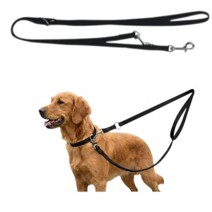 Smycz spacerowa Miami Kerbl 200x2,5 cm Czarna Mocna Dla Psa 