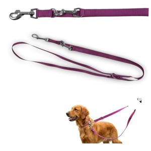 Smycz Spacerowa Miami Kerbl 200x2,5 cm Fioletowa Mocna Dla Psa