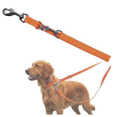 Smycz Spacerowa Miami Kerbl 200x2,5 cm Pomarańcz Mocna Dla Psa