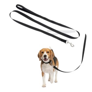 Smycz Spacerowa Miami Soft Grip Kerbl 180x2,5 cm Mocna Wygodna Czarna