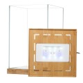 Aquael Selva MiniTerrarium Terrarium Drewniana Podkładka i Przykrywka LED WRGB 20x20x30cm