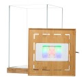 Aquael Selva MiniTerrarium Terrarium Drewniana Podkładka i Przykrywka LED WRGB 20x20x30cm