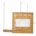 Aquael Selva MiniTerrarium Terrarium Drewniana Podkładka i Przykrywka LED WRGB 20x20x30cm