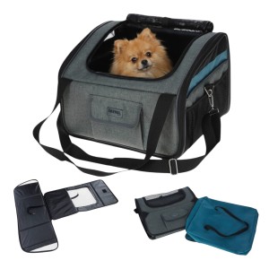 Torba Dla Psa Kerbl Vacation Szara Transporter Pies Mocna 44x35x30 CM