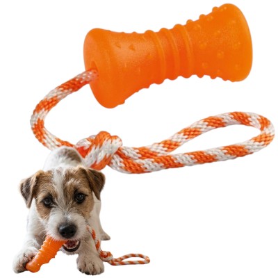 Gumowa Mocna Zabawka Dla Psa Hantel ToyFastic Kerbl Gryzak Pies