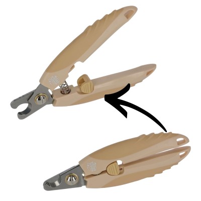 Cążki Do Pazurów Magic Brush Gold Pies Obcinacz Mocne 15X5 CM