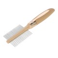 Wygodny Grzebień Gold Do Sierści Magic Brush Pies Szczotka 20X7 CM