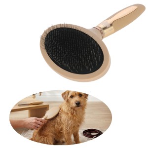 Szczotka Do Podszerstka Magic Brush Gold Pies Zgrzebło Mocne 21X11 CM