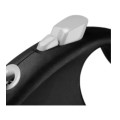 Smycz Dla Psa Flexi Black Design Linka M 5M Kolor Srebrna Mocna
