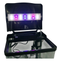Akwarium HR-230 7L z filtrem i Lampą LED Czarne