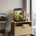 Akwarium HR-230 7L z filtrem i Lampą LED Czarne