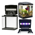 Akwarium HR-230 7L z filtrem i Lampą LED Czarne