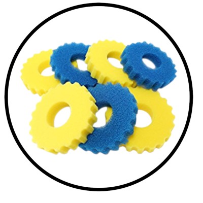 SunSun Wkład Gąbkowy Gąbki Zestaw do Filtra Ciśnieniowego CPF-15000