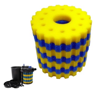 SunSun Wkład Gąbkowy Gąbki Zestaw do Filtra Ciśnieniowego CPF-30000 i CPF-50000